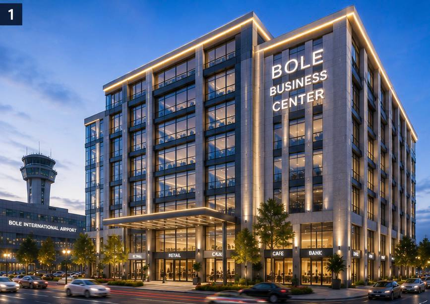 Brand-New Commercial Rental Spaces Near Bole International Airport